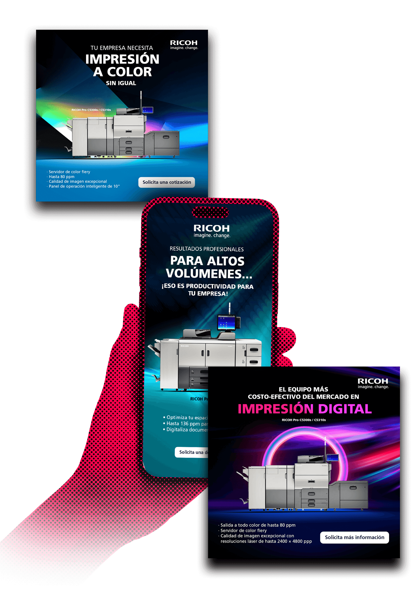 Acciones con Ricoh