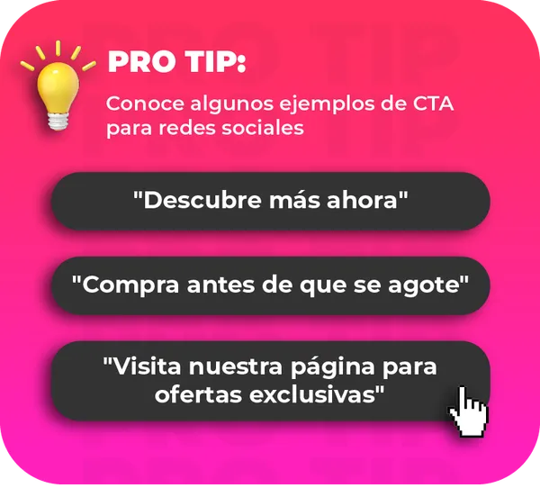 Ejemplos de CTA útiles para publicidad en redes sociales