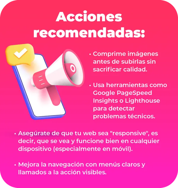 Acciones SEO recomendadas
