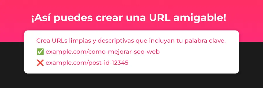 ¡Así puedes crear una URL amigable!