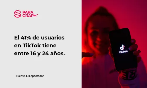 TikTok y marketing digital: la mayoría de los usuarios tienen entre 16 y 24 años